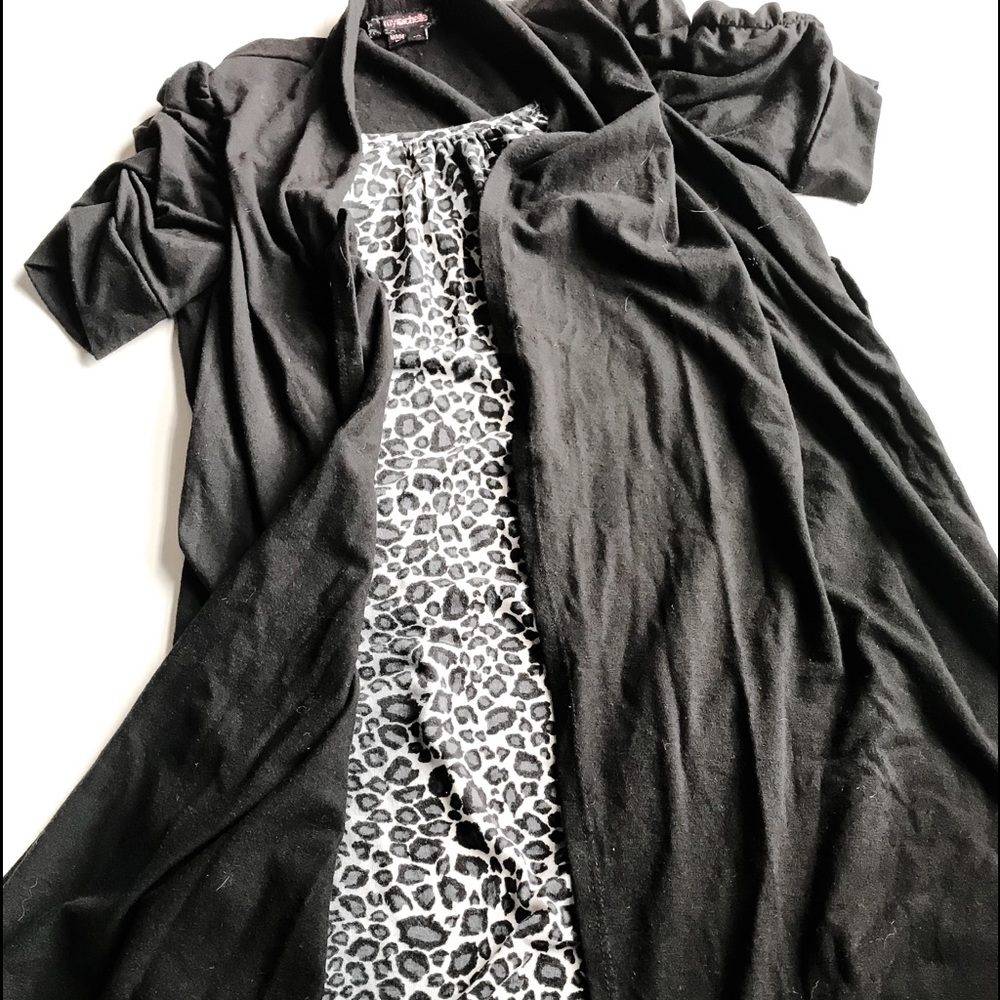My Michelle Cheetah print girls dress size 12